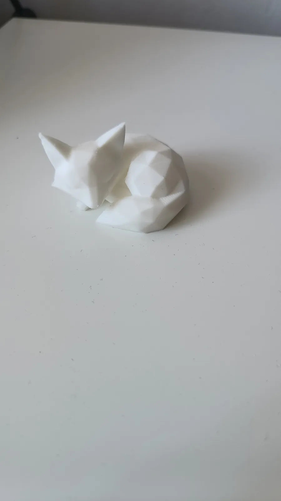 Raposa Sonhadora Low Poly