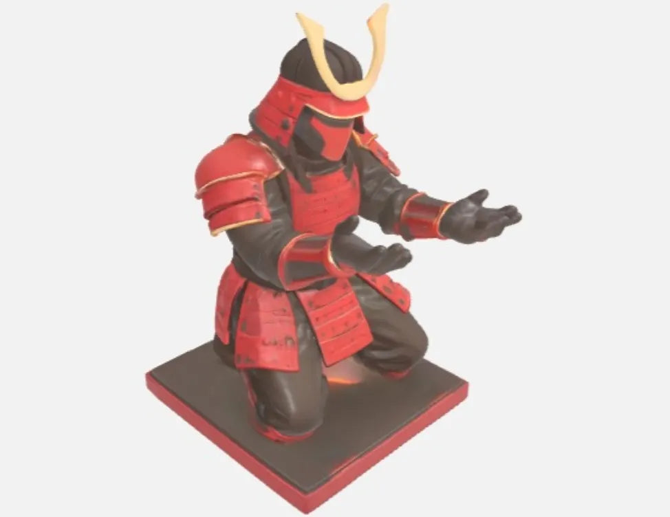 Porta-canetas Samurai