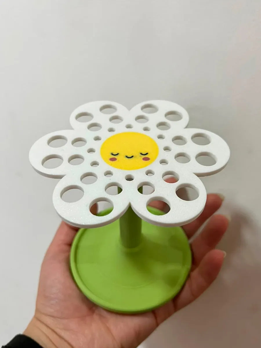 Porta-pincéis Flor
