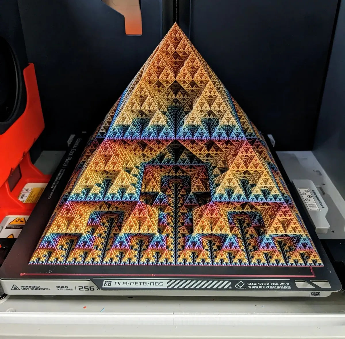 Pirâmide Fractal de Sierpinski XL