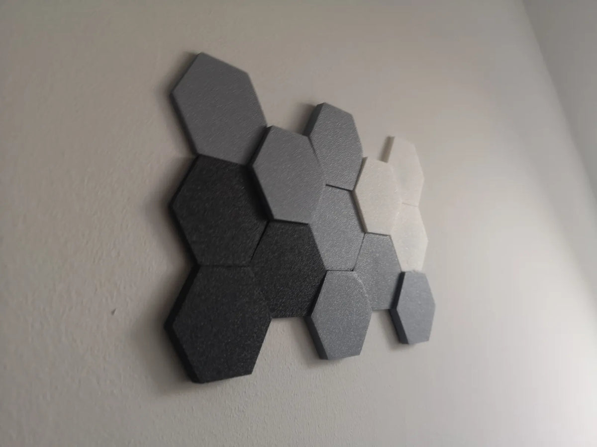Arte Hexagonal para Parede