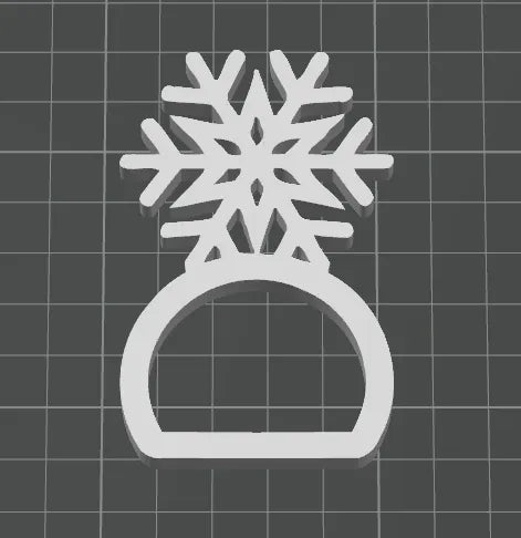 Porta-guardanapos Floco de Neve
