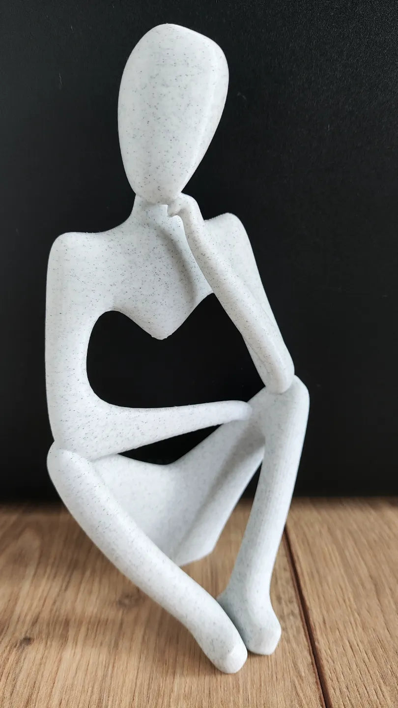 Escultura Abstrata O Pensador