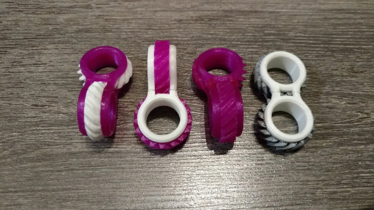 Fidget Engrenagem Helicoidal