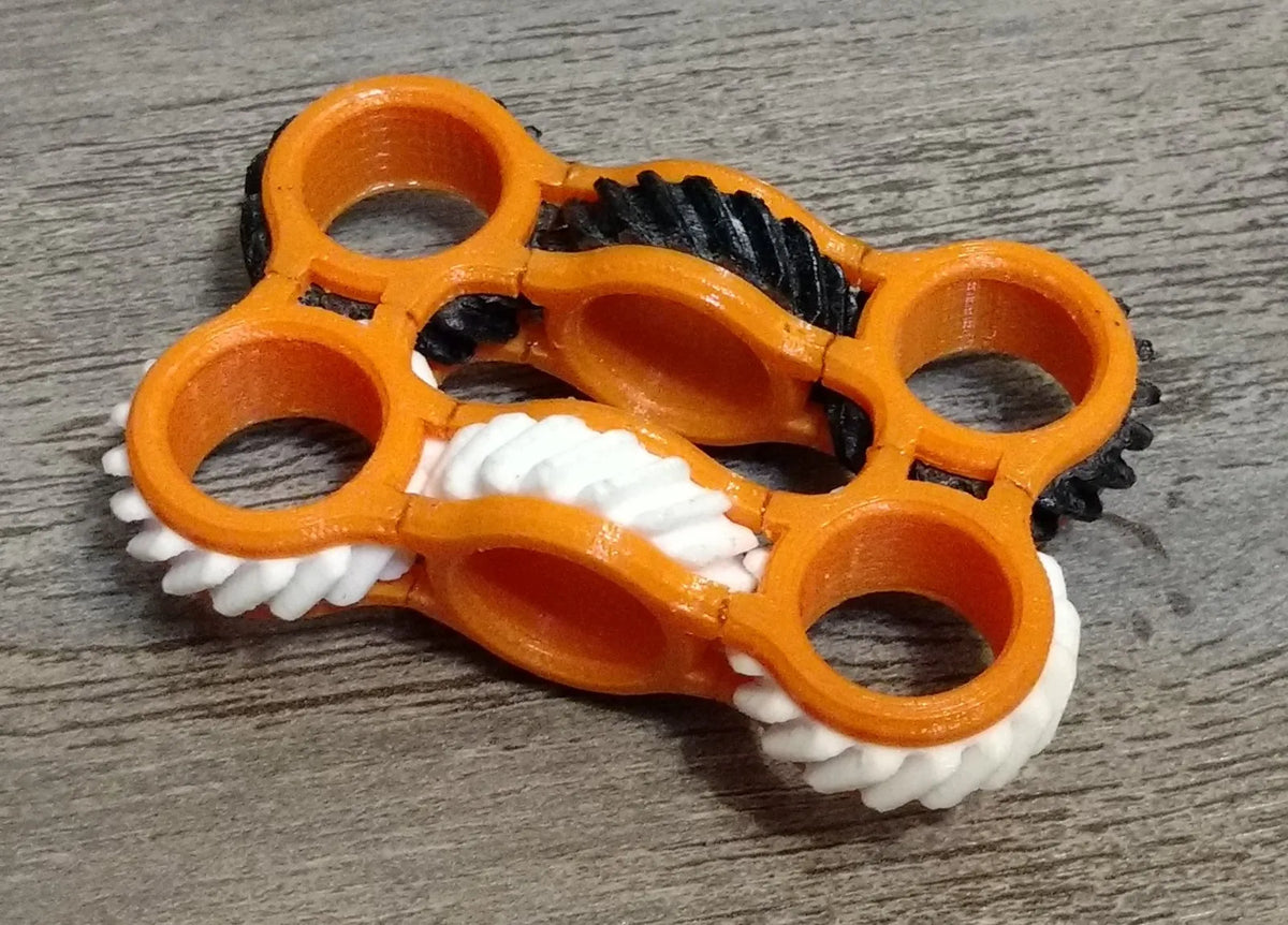 Fidget Engrenagem Helicoidal