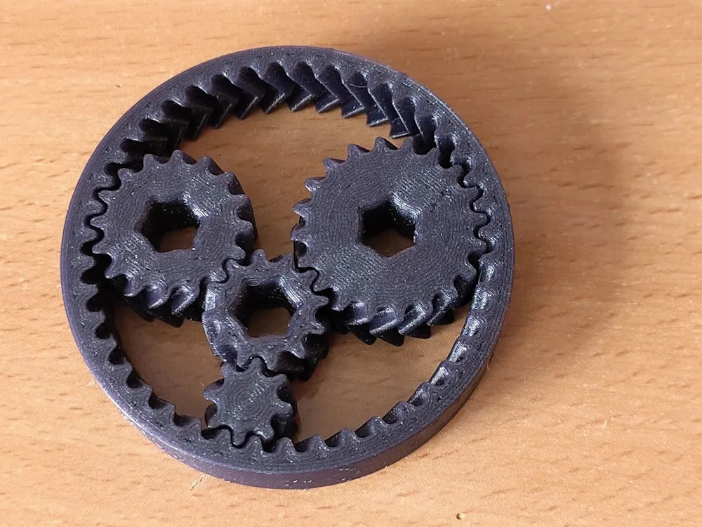 Fidget Engrenagem Excêntrica