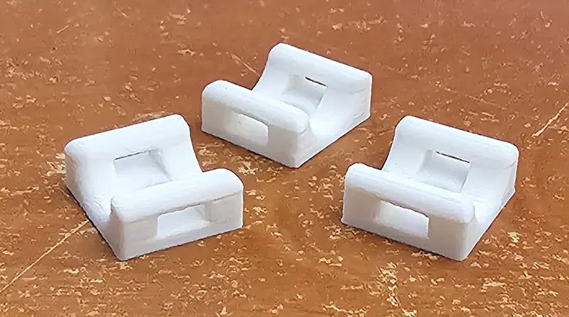 Suportes para Braçadeiras de Cabos