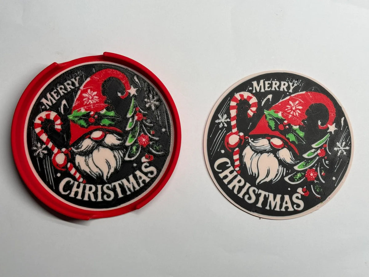 Bases para Copos de Natal com Suporte