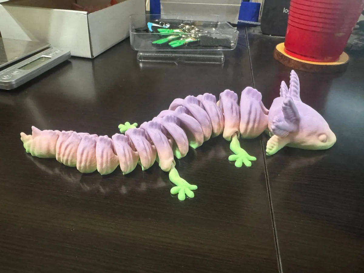 Axolote Articulado Gigante
