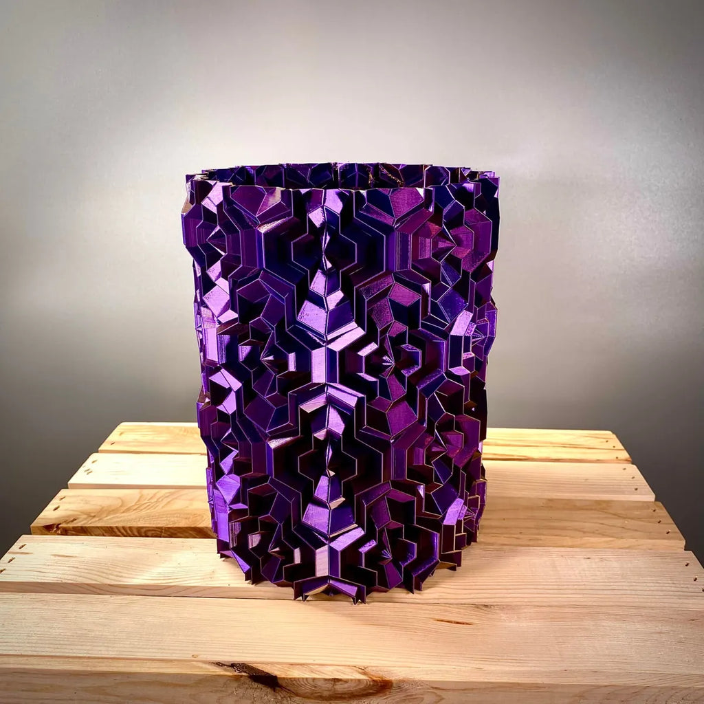 Vaso Ondulado Hexagonal