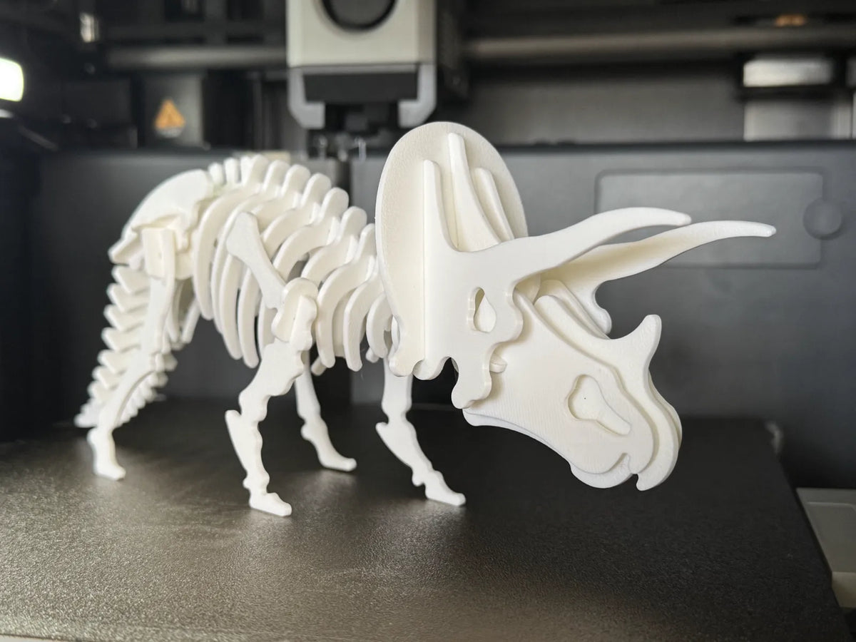 Puzzle Esqueleto de Triceratops