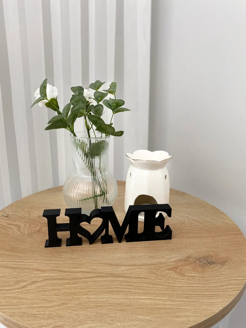 Letras Decorativas Home com Coração