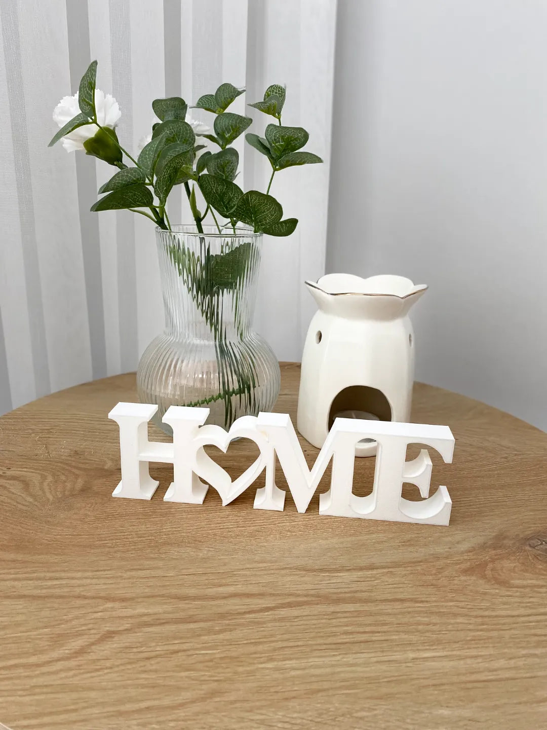 Letras Decorativas Home com Coração