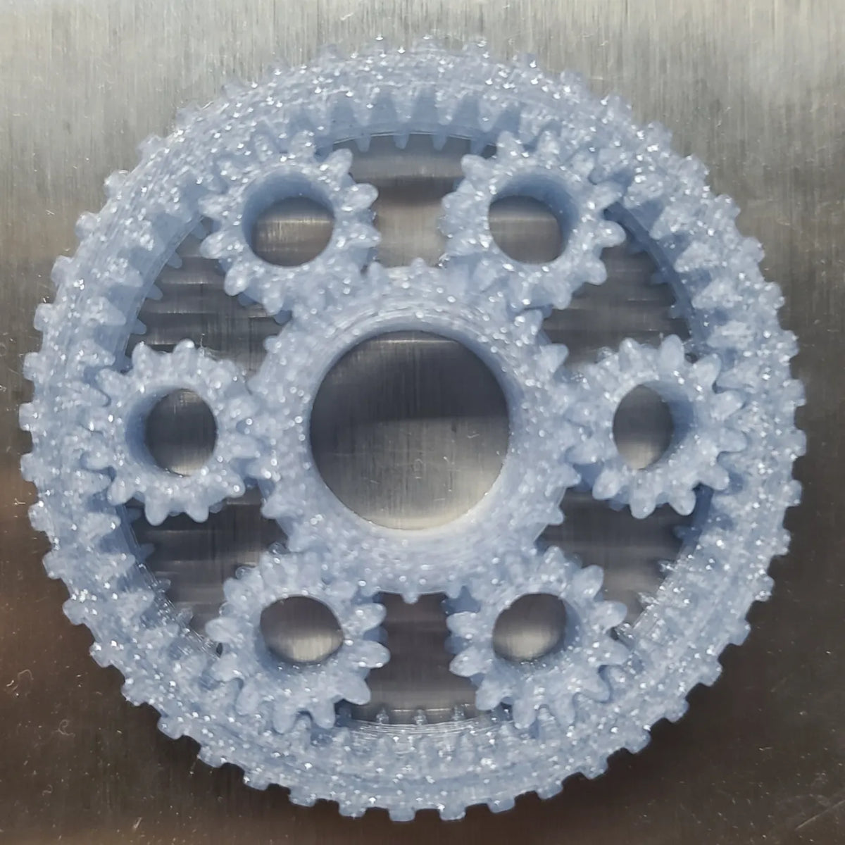 Fidget Spinner de Engrenagens Planetárias