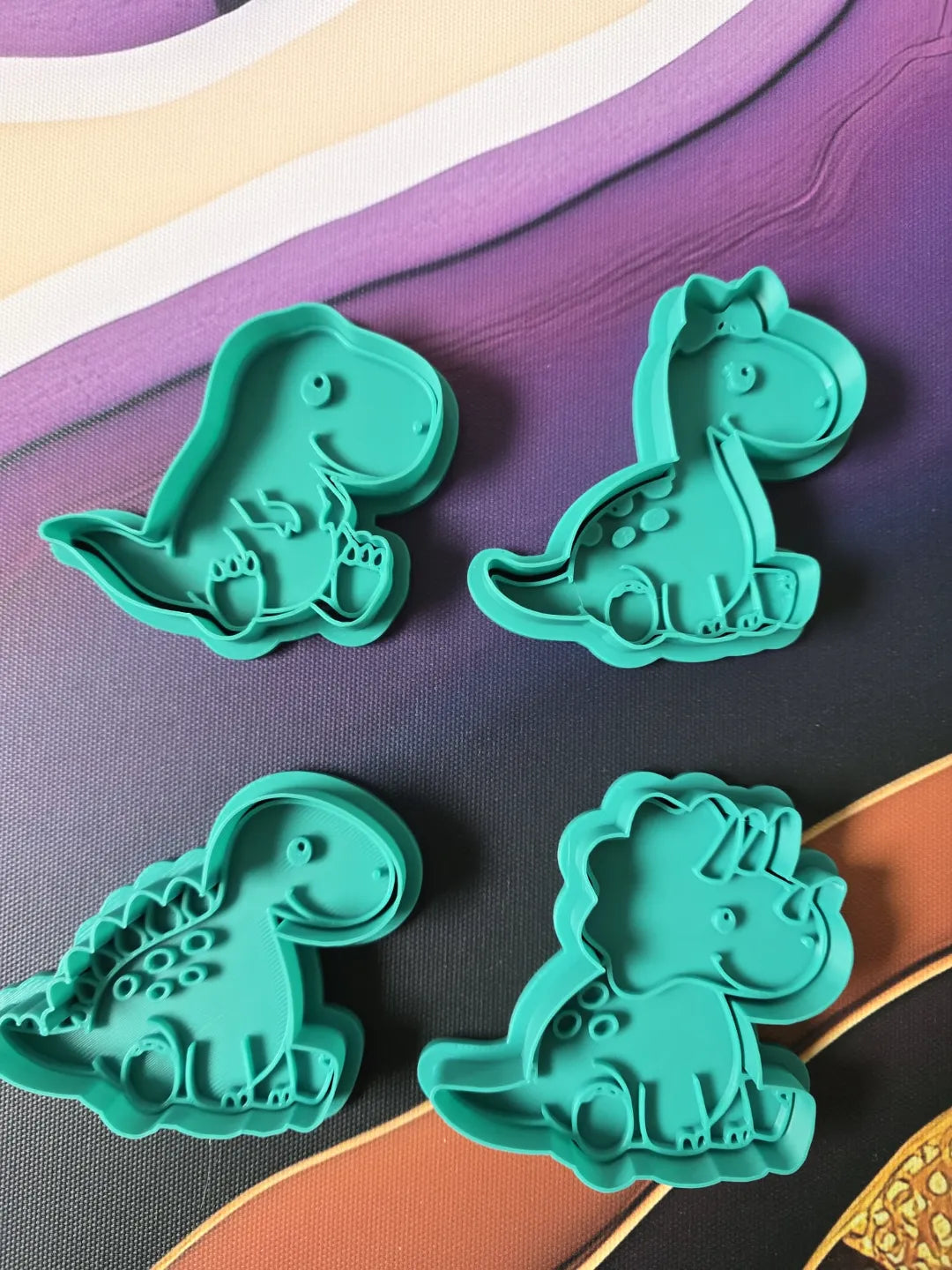 Cortadores de Bolachas Dinossauros