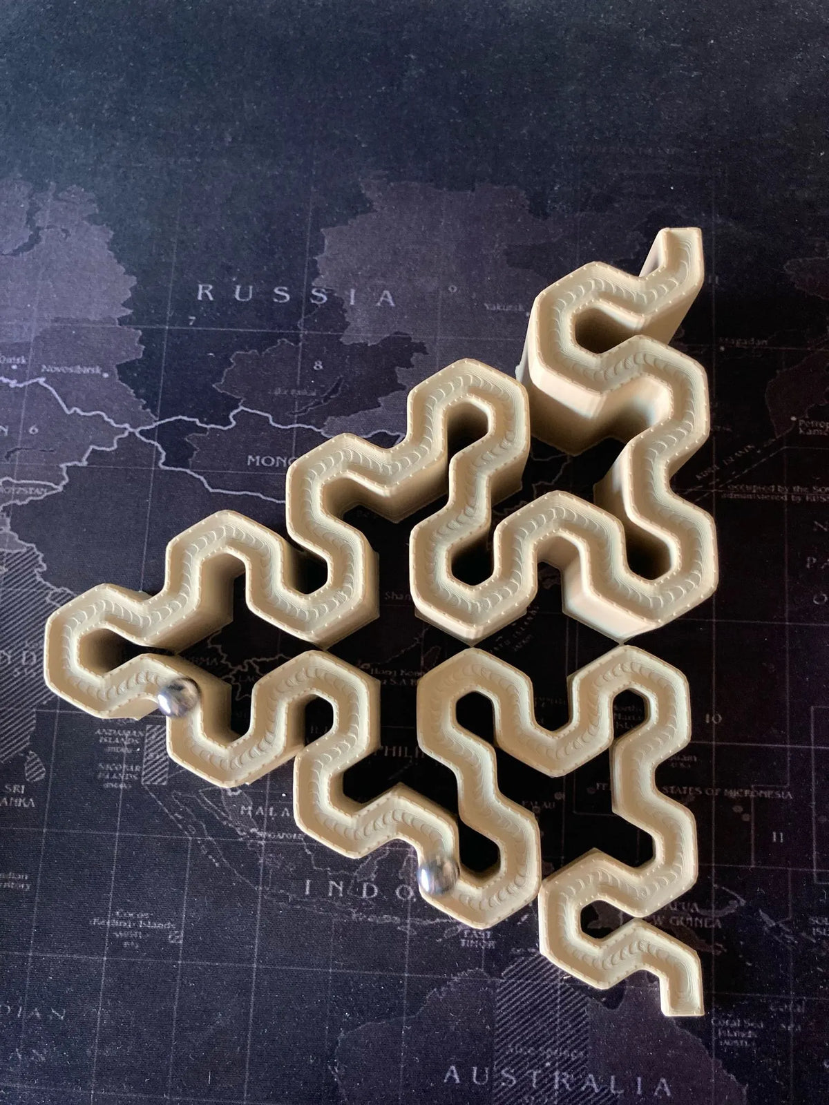 Circuito de Berlindes Curva de Sierpinski