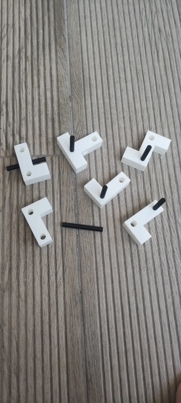 Puzzle Cubo 3D com Pinos