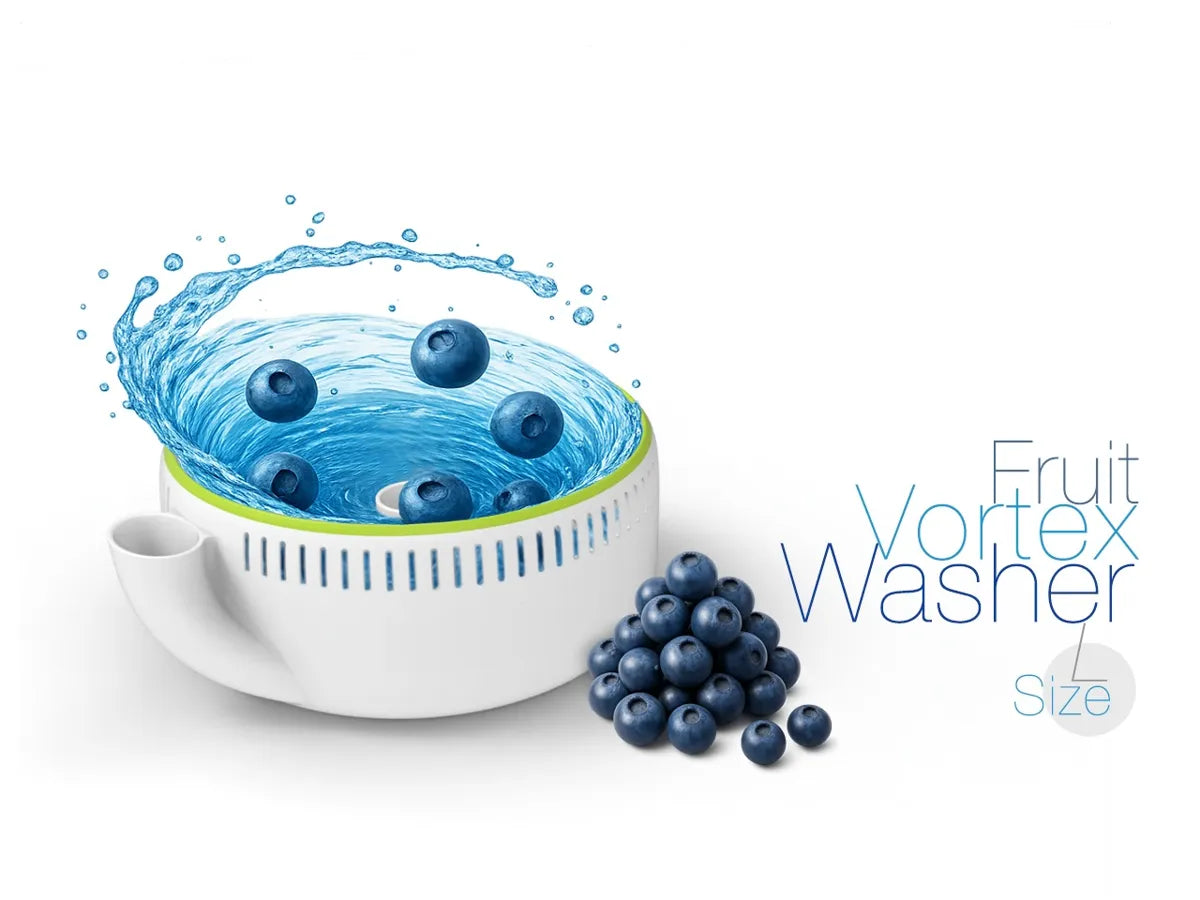 Lavador de Fruta em Vórtice