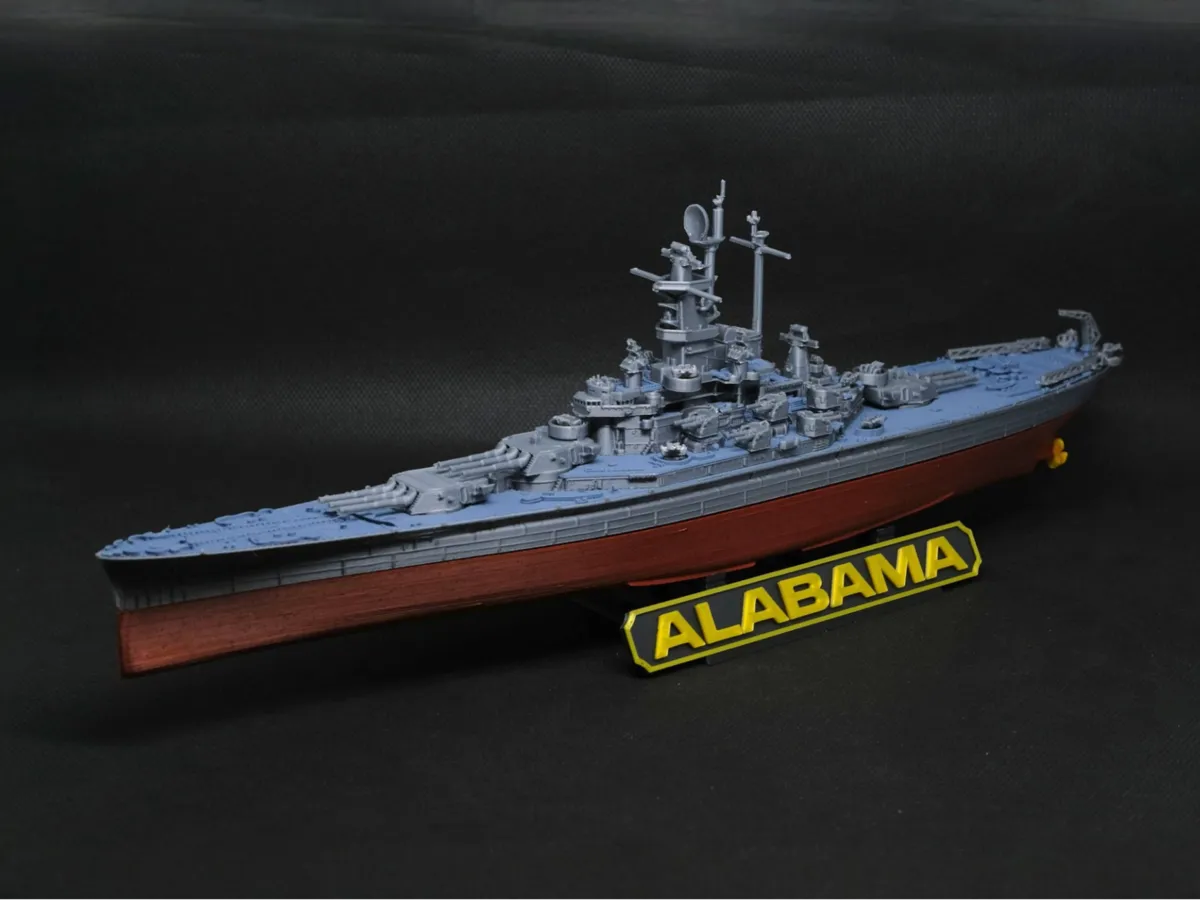 Maqueta Couraçado USS Alabama