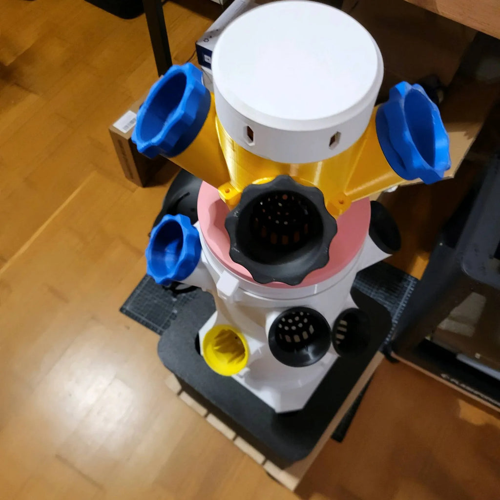 Torre Hidropónica Móvel