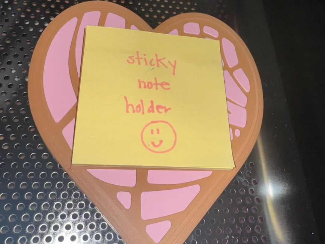 Porta Post-it Concha Coração