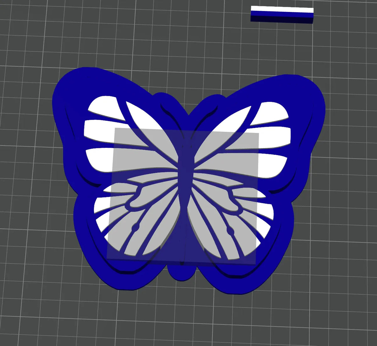 Porta Post-it Borboleta