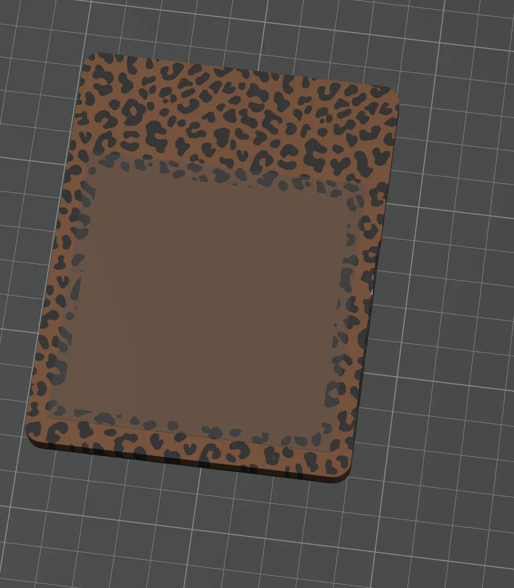Porta Post-it Leopardo