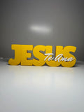 Placa Decorativa Jesus Te Ama