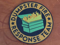 Base para Copos Dumpster Fire