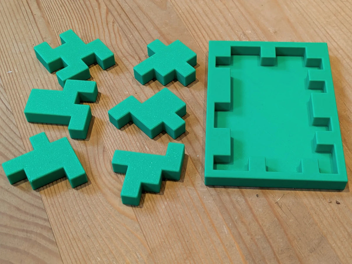 Puzzle Cubo Plano