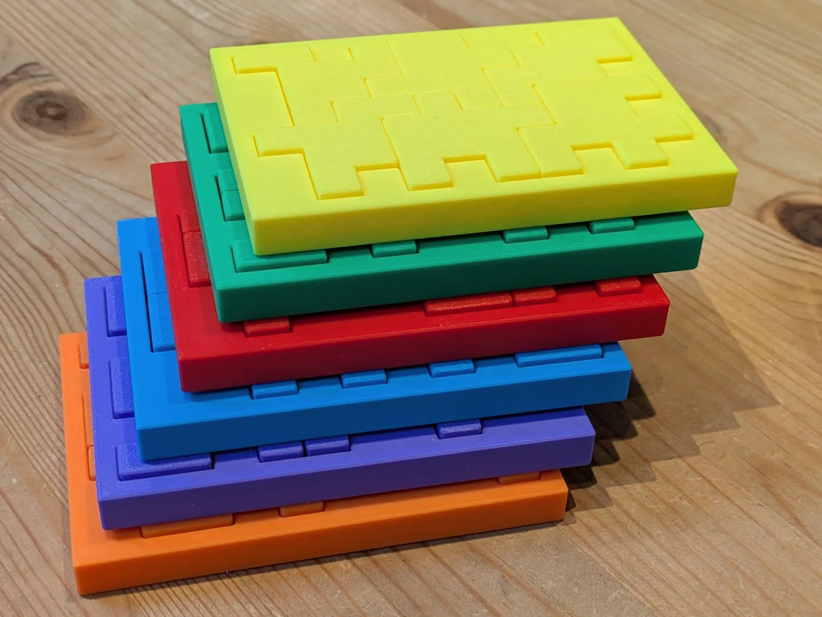 Puzzle Cubo Plano