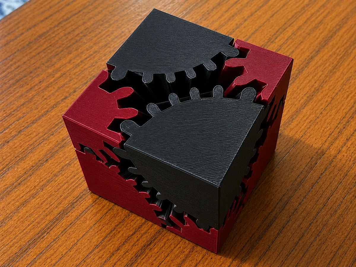 Mini Cubo Fidget de Engrenagens