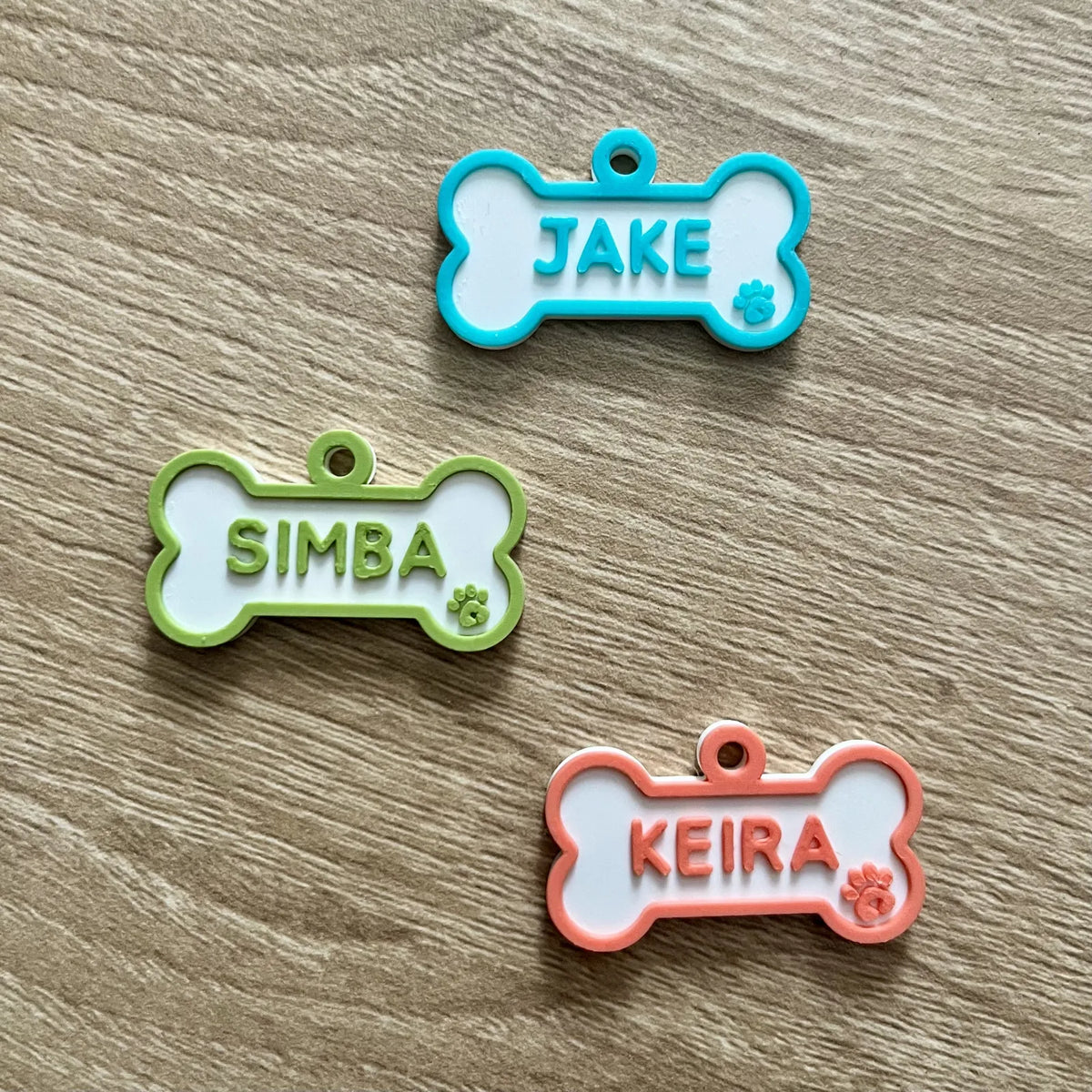 Placa de Identificação Personalizada para Cão