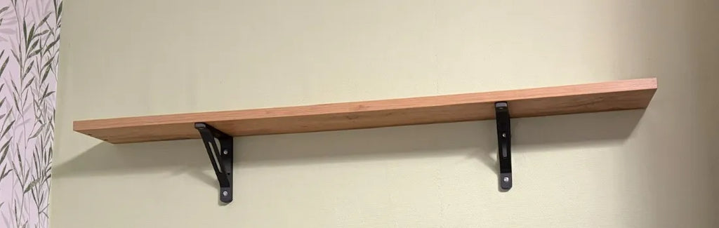 Suporte em L Reforçado para Prateleira