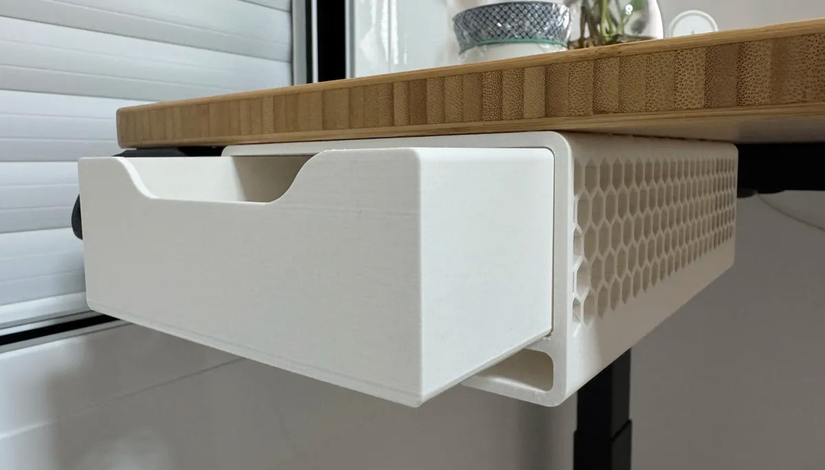 Gaveta Sob Secretária com Suporte de Teclado