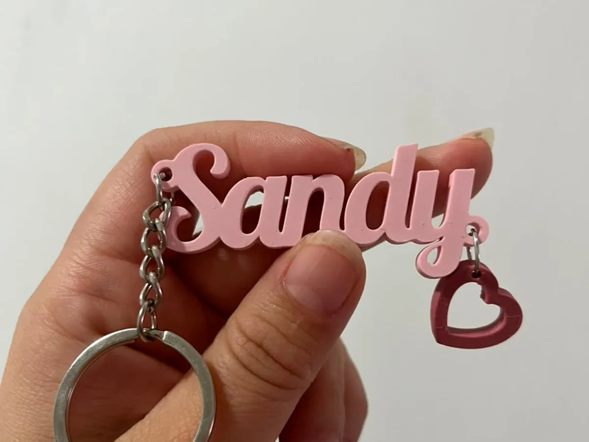 Porta-chaves com Nome Personalizado