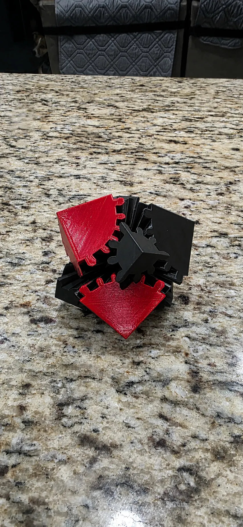 Mini Cubo Fidget de Engrenagens