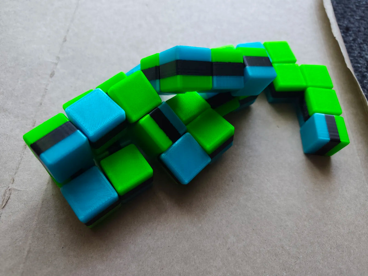 Puzzle Cubo Serpente
