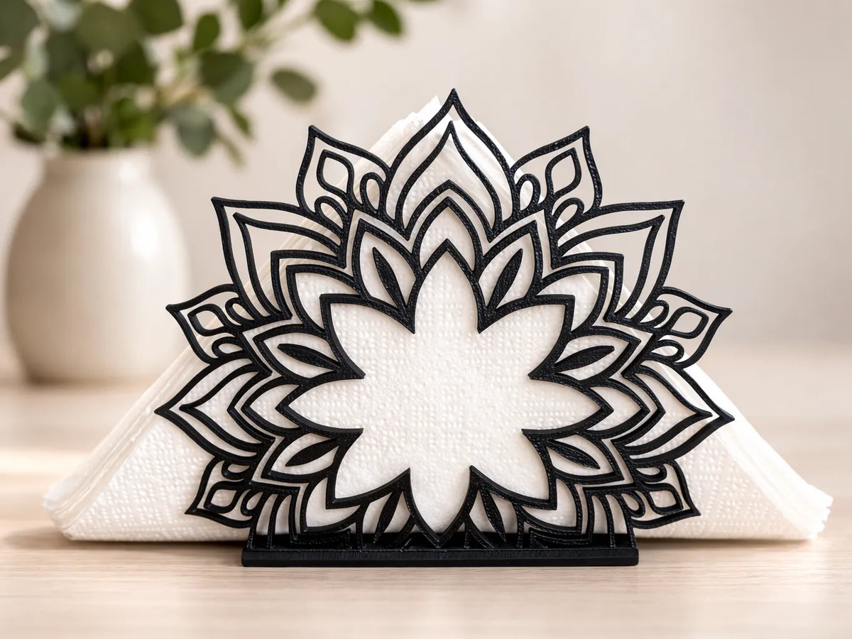 Porta-guardanapos Mandala Lótus