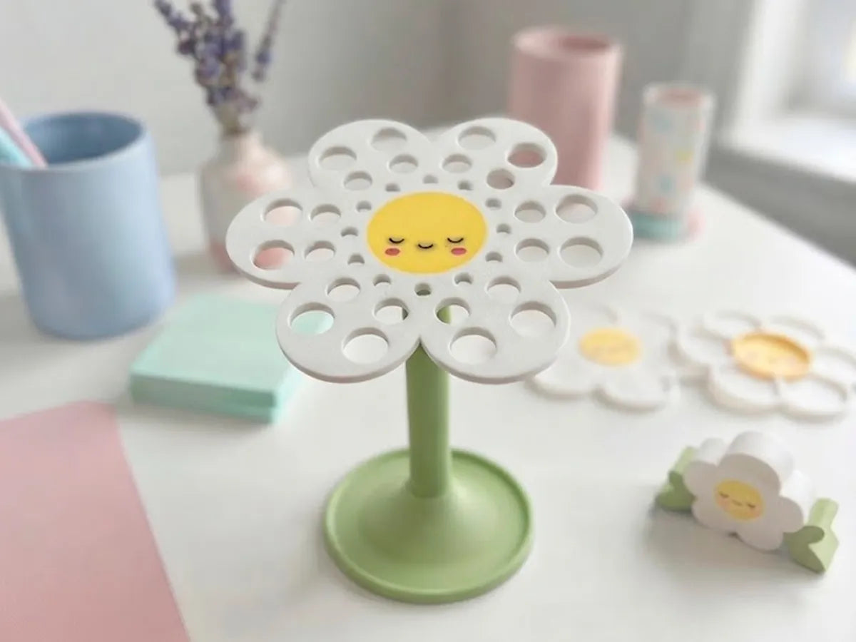 Porta-pincéis Flor