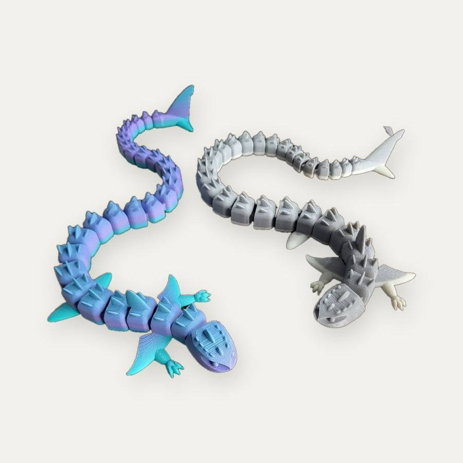 Dragão-Tubarão – Vértice Arte 3D