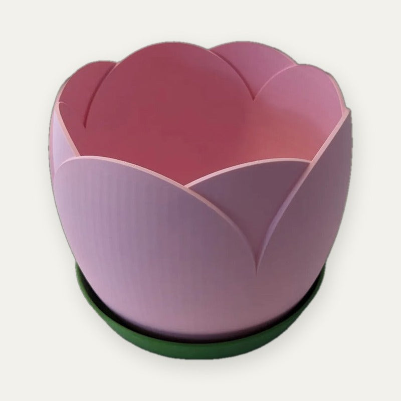 Vaso Autorrega Rosa